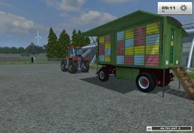 Turntable with beekeepers construction v1.0