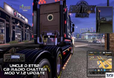 Uncle D ETS2 CB Radio Chatter Mod [New]  v1.2