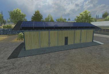Vehicle depot with solar panel v1.0