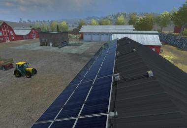 Vehicle depot with solar panel v1.0