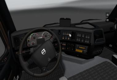 Volvo FH16 2009 Black & Grey Interior