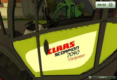 Claas Scorpion Vari Power 7040 v3.0 MR