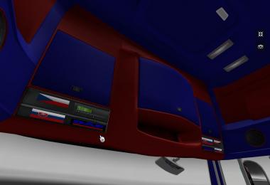 DAF XF czech-slovak interior v1.0