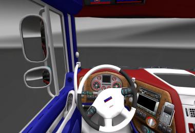 DAF XF czech-slovak interior v1.0