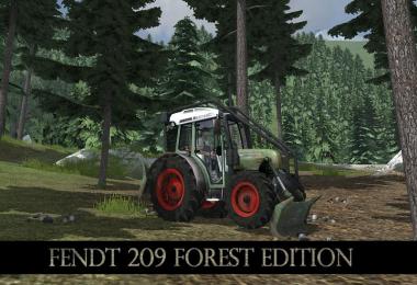 Fendt 209 Forest Edition v1.32 Forst