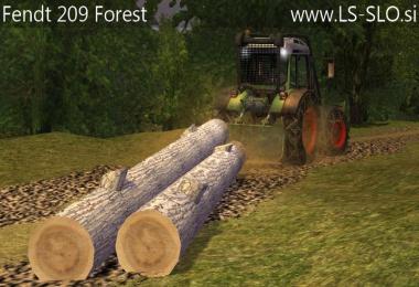 Fendt 209 Forest Edition v1.32 Forst