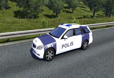 Fin Police and Ambulance AI cars