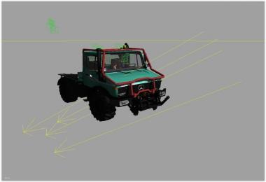 Forestry framework for Unimog U1600 v1.0