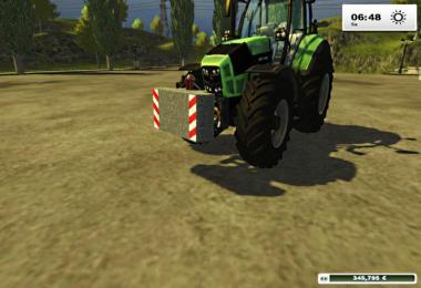 Homemade weight 1500kg v1.0