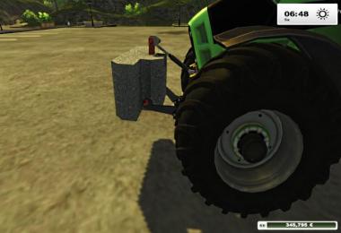 Homemade weight 1500kg v1.0