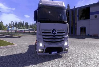 Mercedes Benz Actros MP4 + Interior v2.2