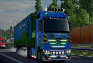 Mercedes Skin Combo Go green