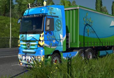 Mercedes Skin Combo Go green
