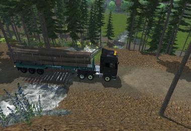 MR AWJ Logging Trailer