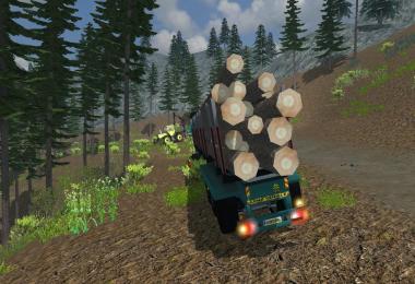MR AWJ Logging Trailer