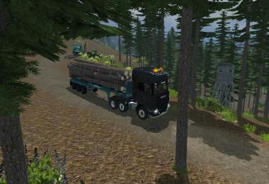 MR AWJ Logging Trailer