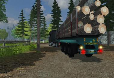 MR AWJ Logging Trailer