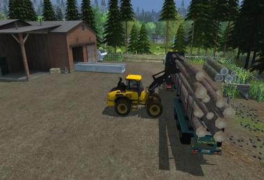MR AWJ Logging Trailer