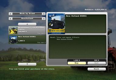 New Holland T7040 FL