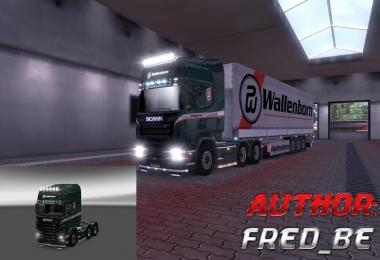Scania R + Trailer Universal “Wallenborn”