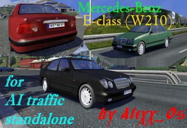 Standalone AI traffic Mercedes-Benz E-class W210