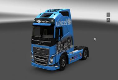 Volvo FH 2012 Unicef Skin