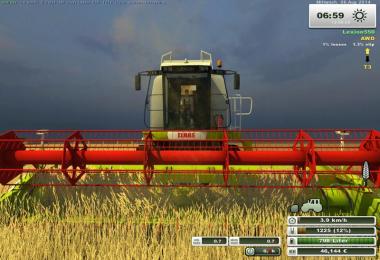 Claas Lexion 550 v1.0 MR