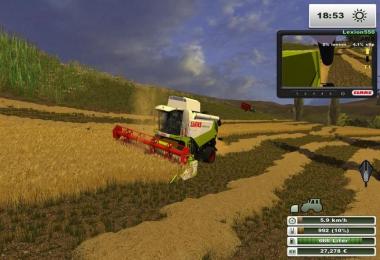 Claas Lexion 550 v1.0 MR