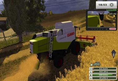 Claas Lexion 550 v1.0 MR