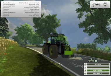 Claas Xerion 5000 Black fluo fores dirt v2.0
