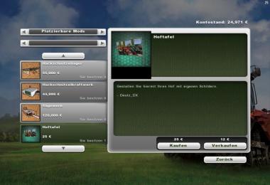 Court panel Farm Sign v1.0