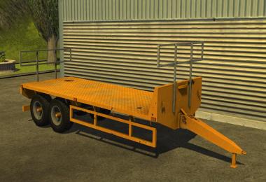 Homemade Flatbed Trailer