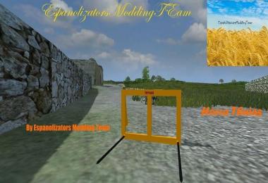 Horca Tenias Round Bales v1.0