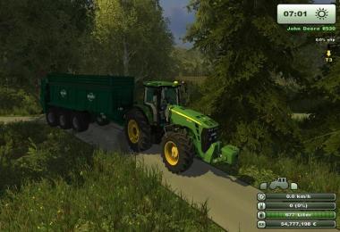 John Deere 8530 Powershift v2.2 mit FH