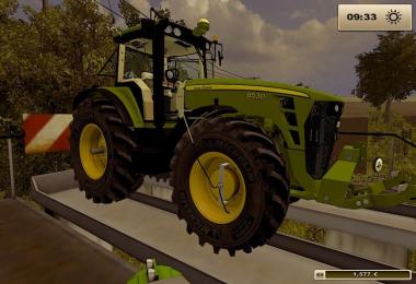 John Deere 8530 Powershift v2.2 mit FH