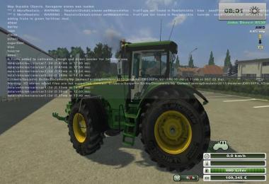 John Deere 8530 Powershift v2.2 MR mit FH