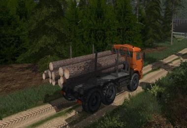 KAMAZ 6522 timber v1.0