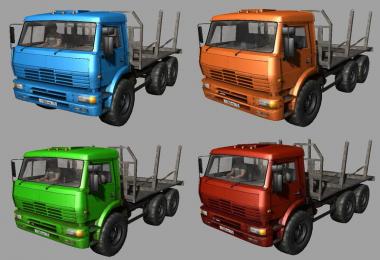 KAMAZ 6522 timber v1.0