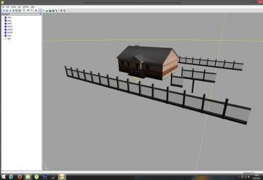 Ofice and woden fence pack  v1.0 