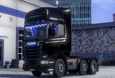 Scania RHD Curtains
