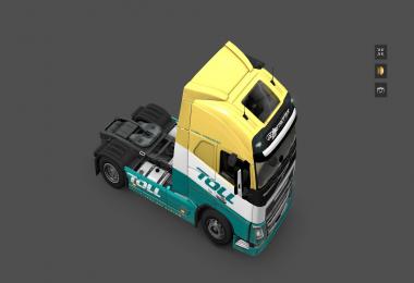 Toll skin for Volvo FH