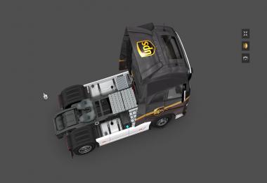 UPS Skin for the Volvo FH16 2012