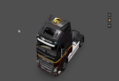 UPS Skin for the Volvo FH16 2012
