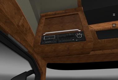 Volvo FH 16 2012 leather and carbon interior v1.0