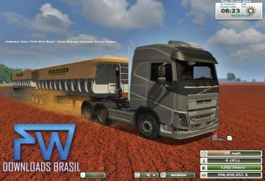 Volvo FH16 2012 FW Downloads Version + Cacamba Guerra