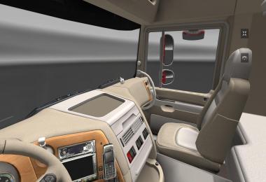 Beige interior for DAF XF
