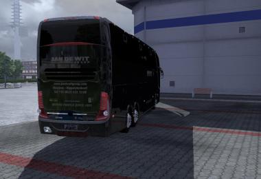 Bus G7 1600 LD 6x2 & Skinpack v1.12.1