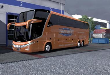 Bus G7 1600 LD 6x2 & Skinpack v1.12.1