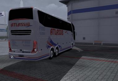 Bus G7 1600 LD 6x2 & Skinpack v1.12.1