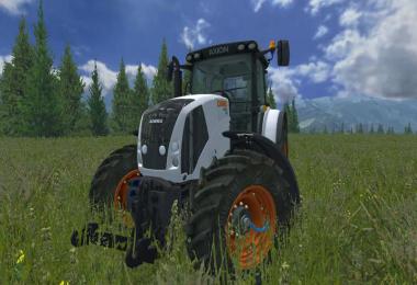 Claas Axion 830 SKIN v1.0 Weiss